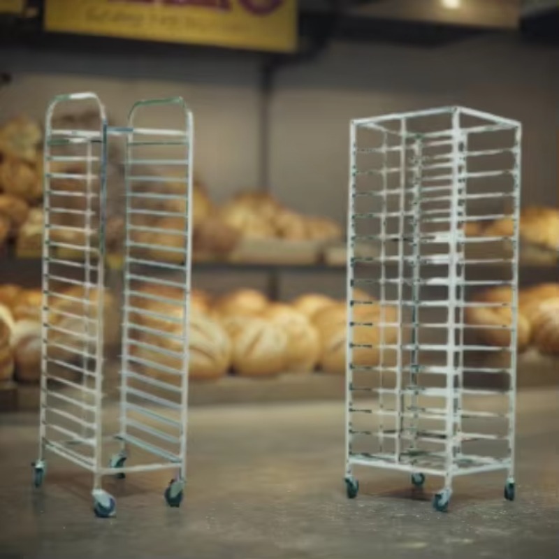 Kitchen Baking Trolley - Bäckerei- und Hotelbedarf: Kommerzieller Edelstahl-Backwagen mit