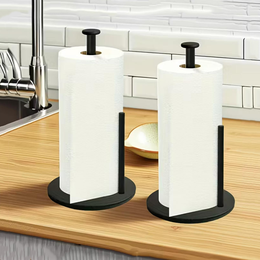 Kitchen Baking Paper Holder - Küchenrollenhalter aus Edelstahl mit beschwerter Basis