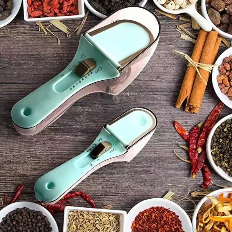 Baking (Kitchen Ingredient) - Verstellbare Messschaufel, Küchenwerkzeug für trockene und