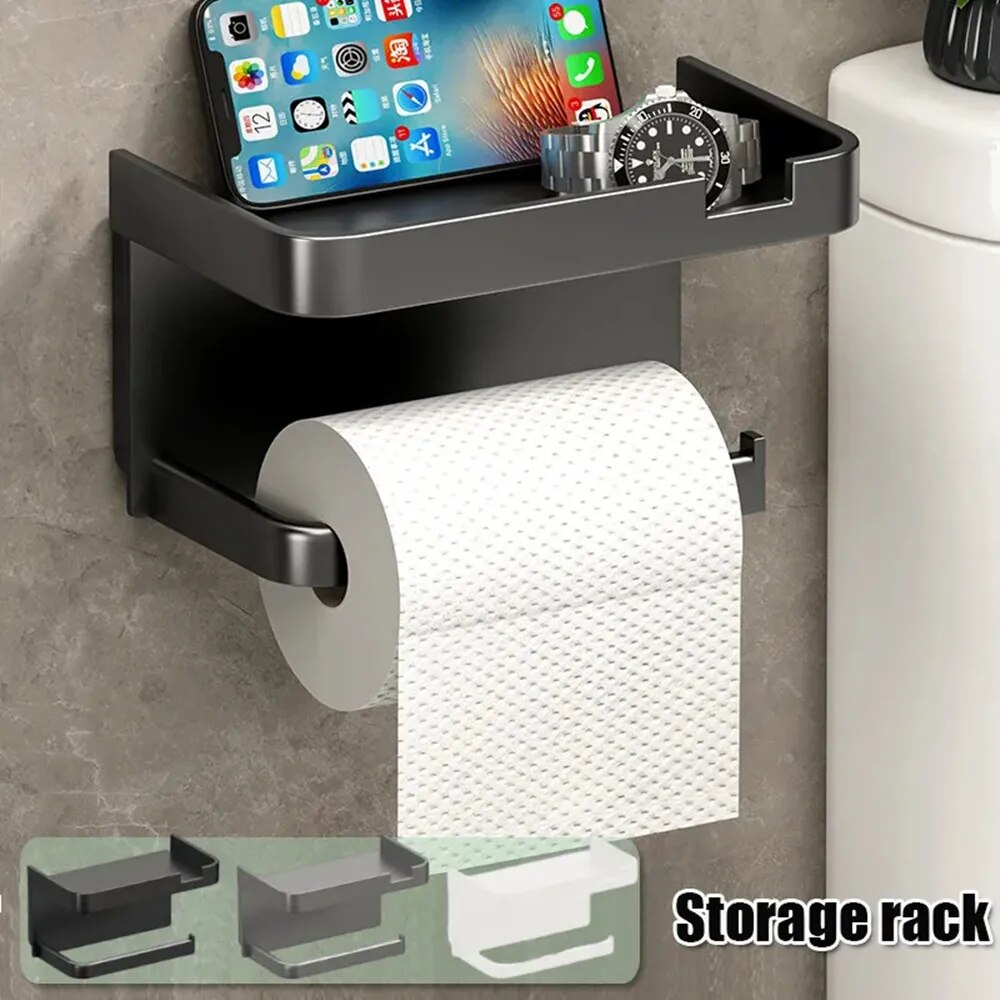Kitchen Baking Paper Holder - Toilettenpapierhalter, Kunststoff-Aufbewahrungsregal, Küchenhandtuchhalter, Aufbewahrung für Gewürzflaschen,