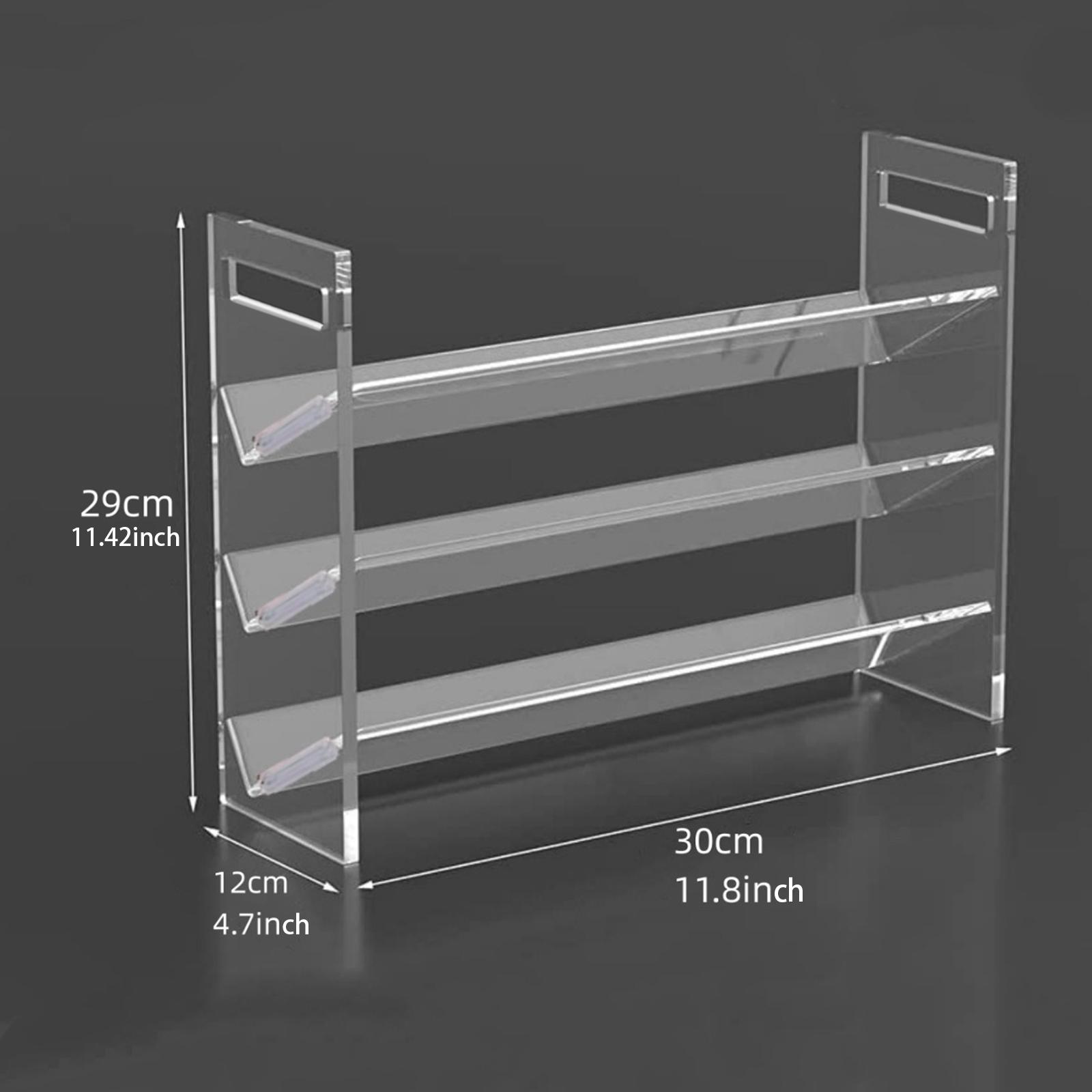 Kitchen Baking Pantry - Acryl-Gewürzregal, Dessert-Organizer, Parfüm-Präsentationsständer, Gewürzhalter für Backzubehör,