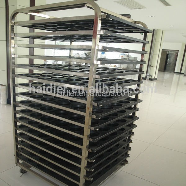 Kitchen Baking Trolley - Edelstahl-Backofenwagen für Restaurants, Hotels und Bäckereien,