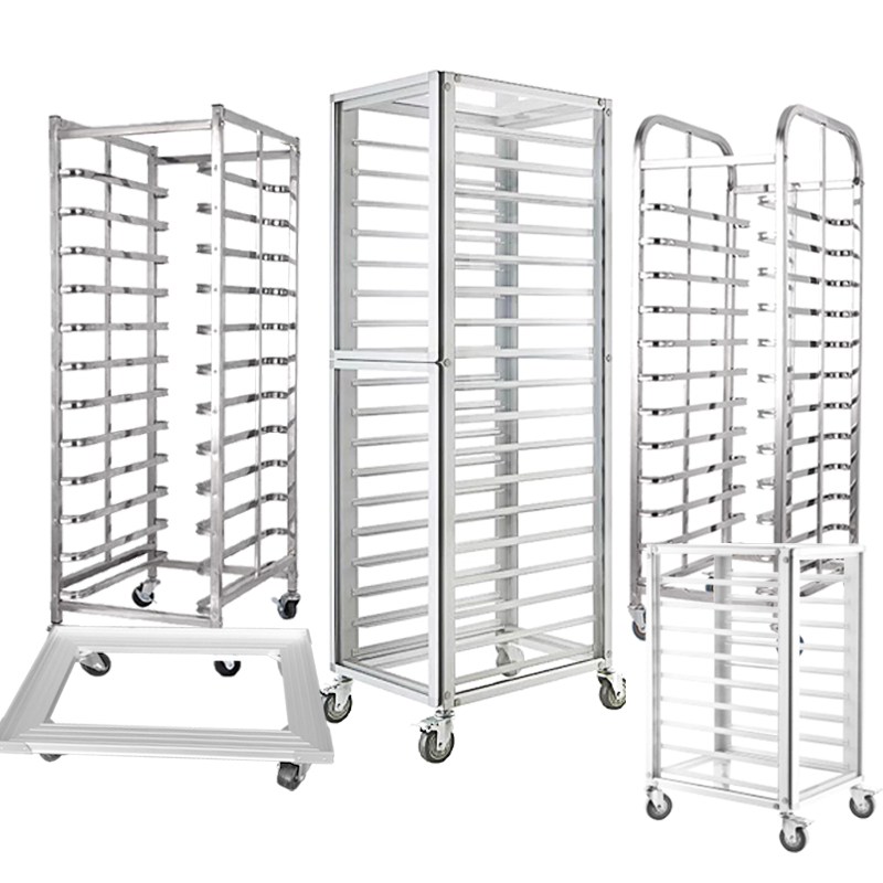 Kitchen Baking Trolley - Heiß begehrter, mehrstöckiger Servierwagen aus Aluminium