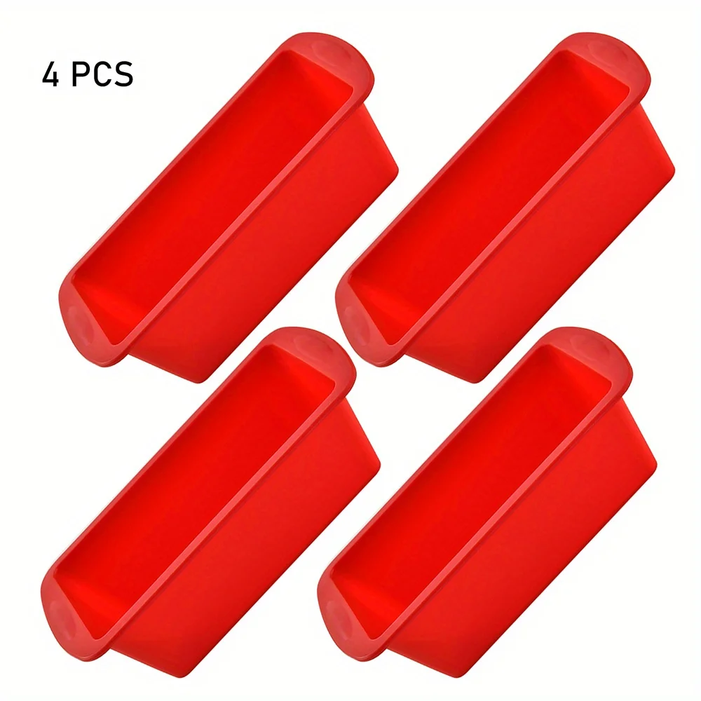 Kitchen Baking Pans For Sale - 4Pcs Heißer Verkauf Silikon Kuchen Form