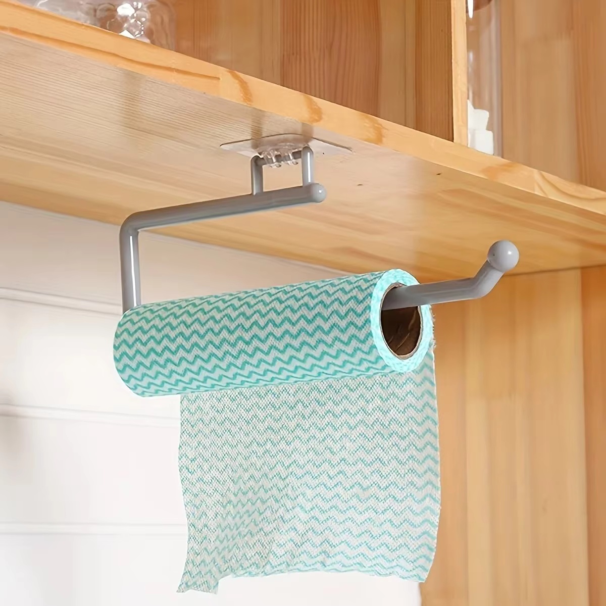 Kitchen Baking Paper Holder - 1/2 Stück Küchenrollenhalter Badezimmer Toilettenpapier-Aufbewahrungsregal Handtuchhalter