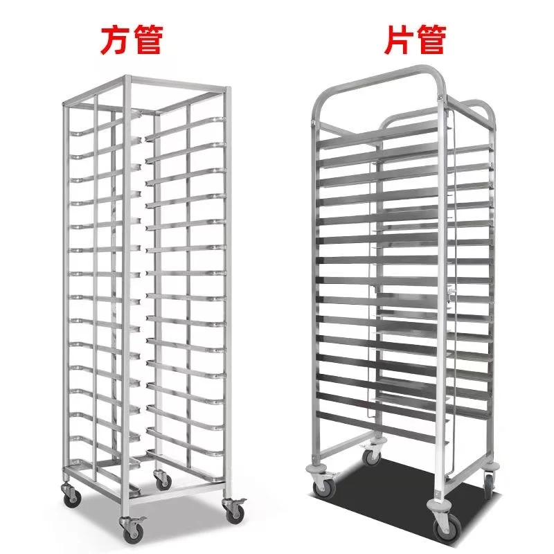Edelstahl Backblech-Regalwagen – Kitchen Baking Trolley Bewertung und Preis