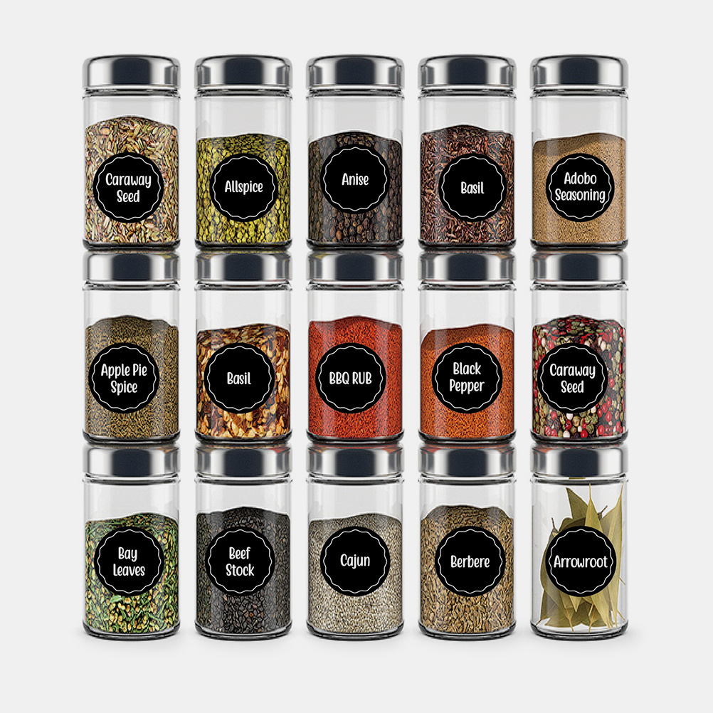 144 Stück wasserdichte rechtec – Kitchen Baking Pantry Bewertung und Preis