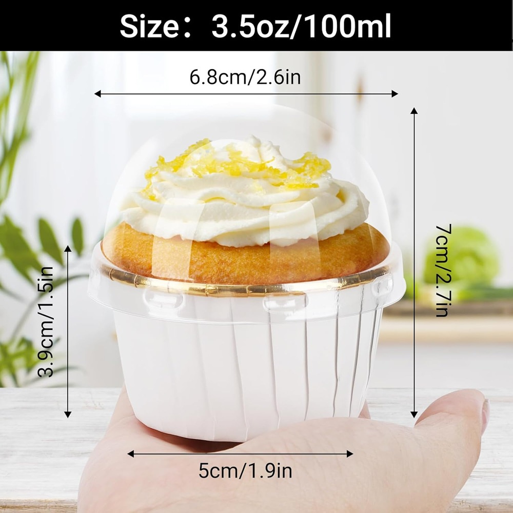 50 Stück Muffins Tasse Papier  – Kitchen Tools In Baking Bewertung und Preis