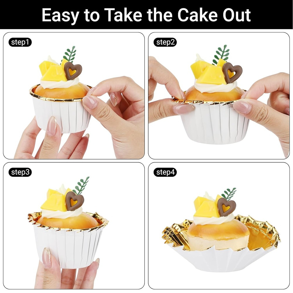 50 Stück Muffins Tasse Papier  – Kitchen Tools In Baking Bewertung und Preis