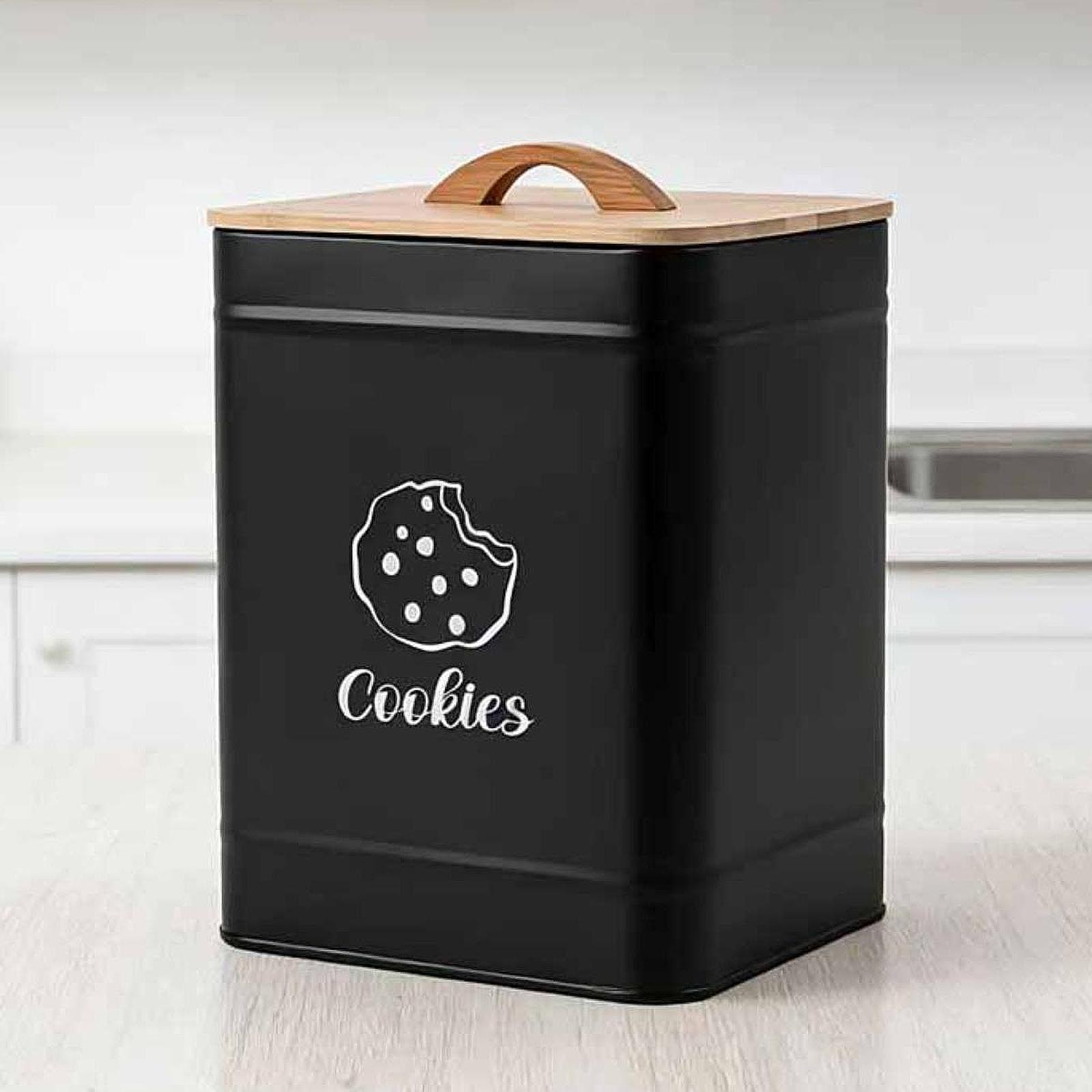 Keksdose aus Metall für die Kü – Kitchen Baking Pantry Bewertung und Preis