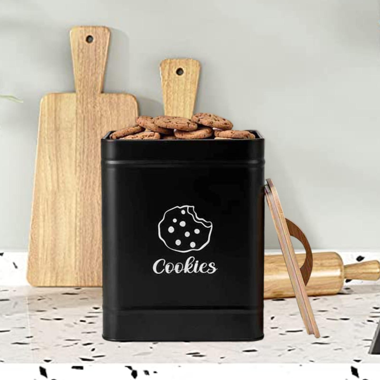 Keksdose aus Metall für die Kü – Kitchen Baking Pantry Bewertung und Preis