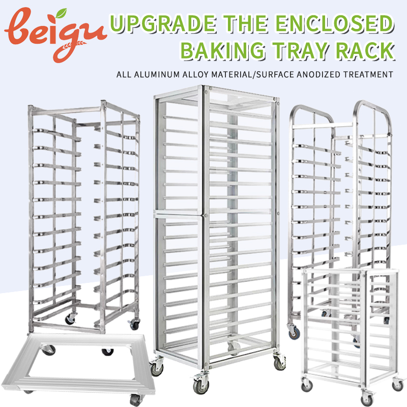Kommerzieller Aluminium-Backbl – Kitchen Baking Trolley Bewertung und Preis