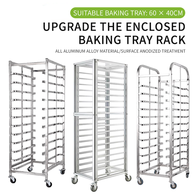 Kommerzieller Aluminium-Backbl – Kitchen Baking Trolley Bewertung und Preis