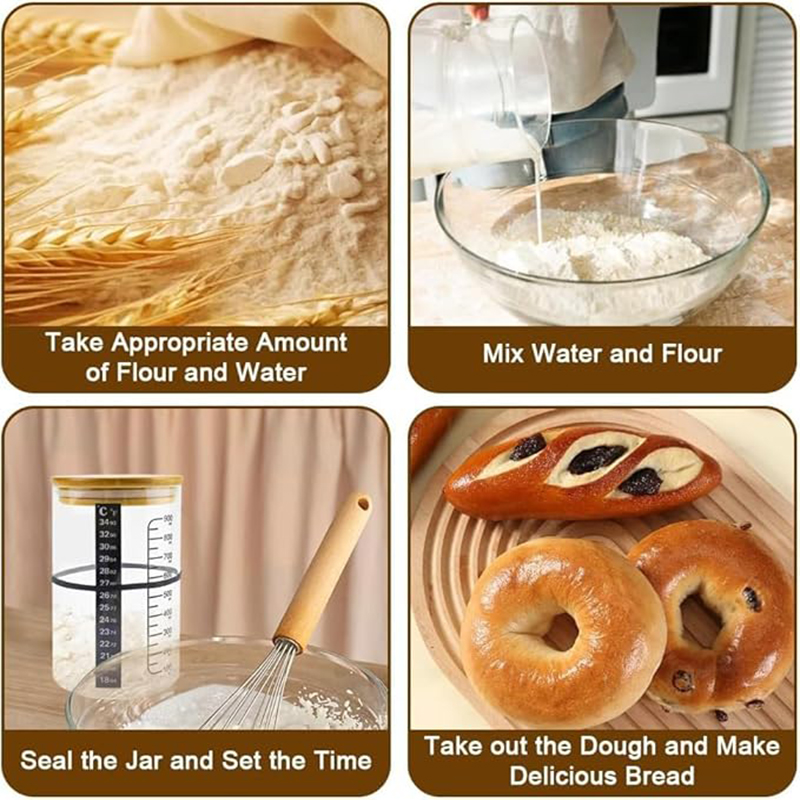 Sauerteig Starter Jar Kit Saue – Kitchen Baking Storage Containers Bewertung und Preis