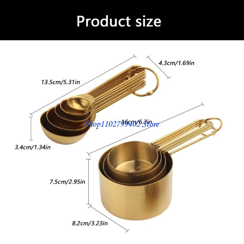 547F 4-teiliges Premium-Messwe – Baking (Kitchen Ingredient) Bewertung und Preis