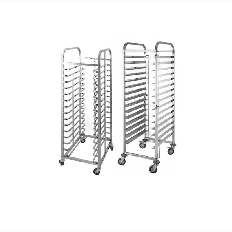 Edelstahl 15-stöckiger Doppelb – Kitchen Baking Trolley Bewertung und Preis