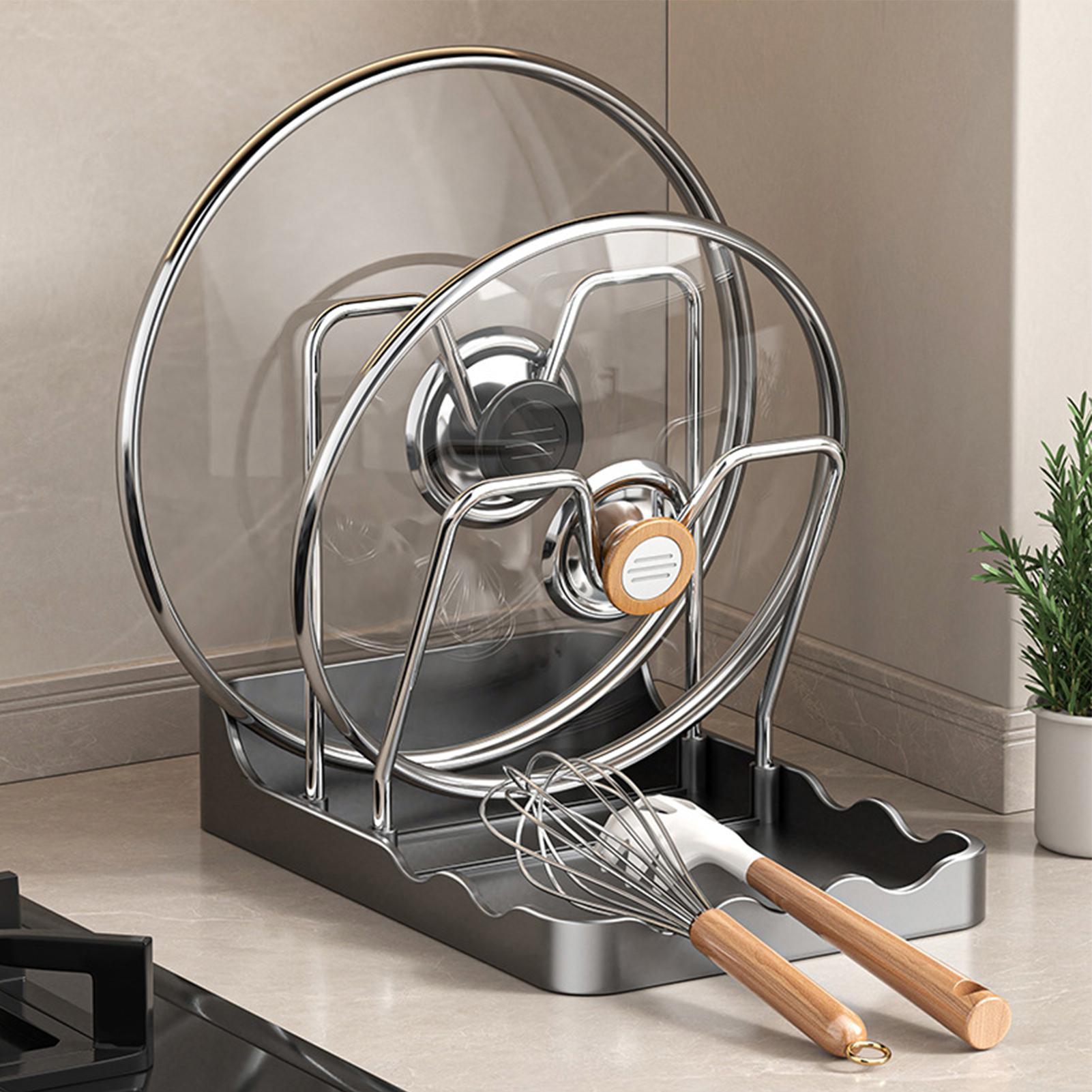 Topfdeckelständer, vertikales  – Kitchen Baking Pantry Bewertung und Preis