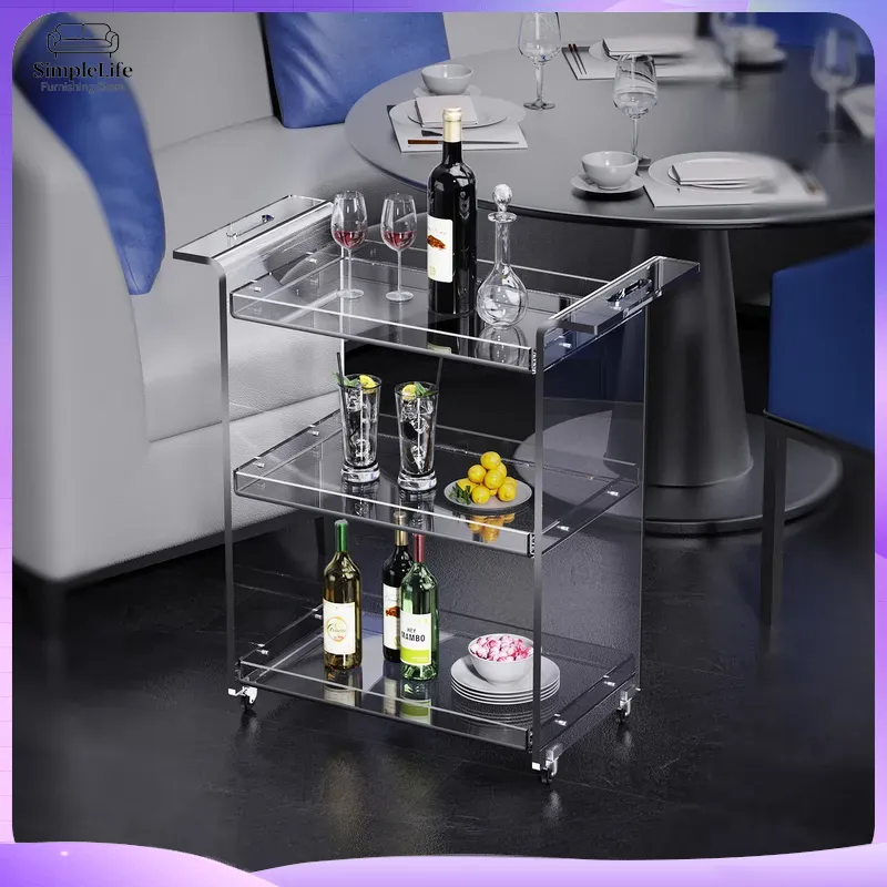 Moderner 3-stöckiger Küchenwag – Kitchen Baking Trolley Bewertung und Preis