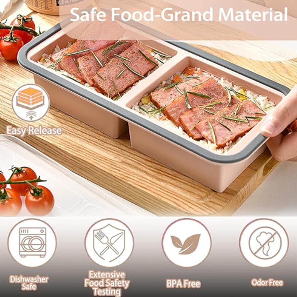 Große Silikon-Eiswürfelform mi – Kitchen Baking Storage Containers Bewertung und Preis