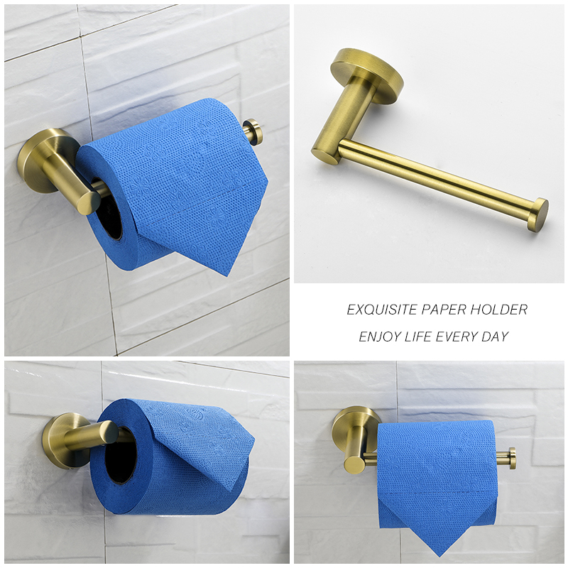 Gebürstetes Gold Toilettenpapi – Kitchen Baking Paper Holder Bewertung und Preis