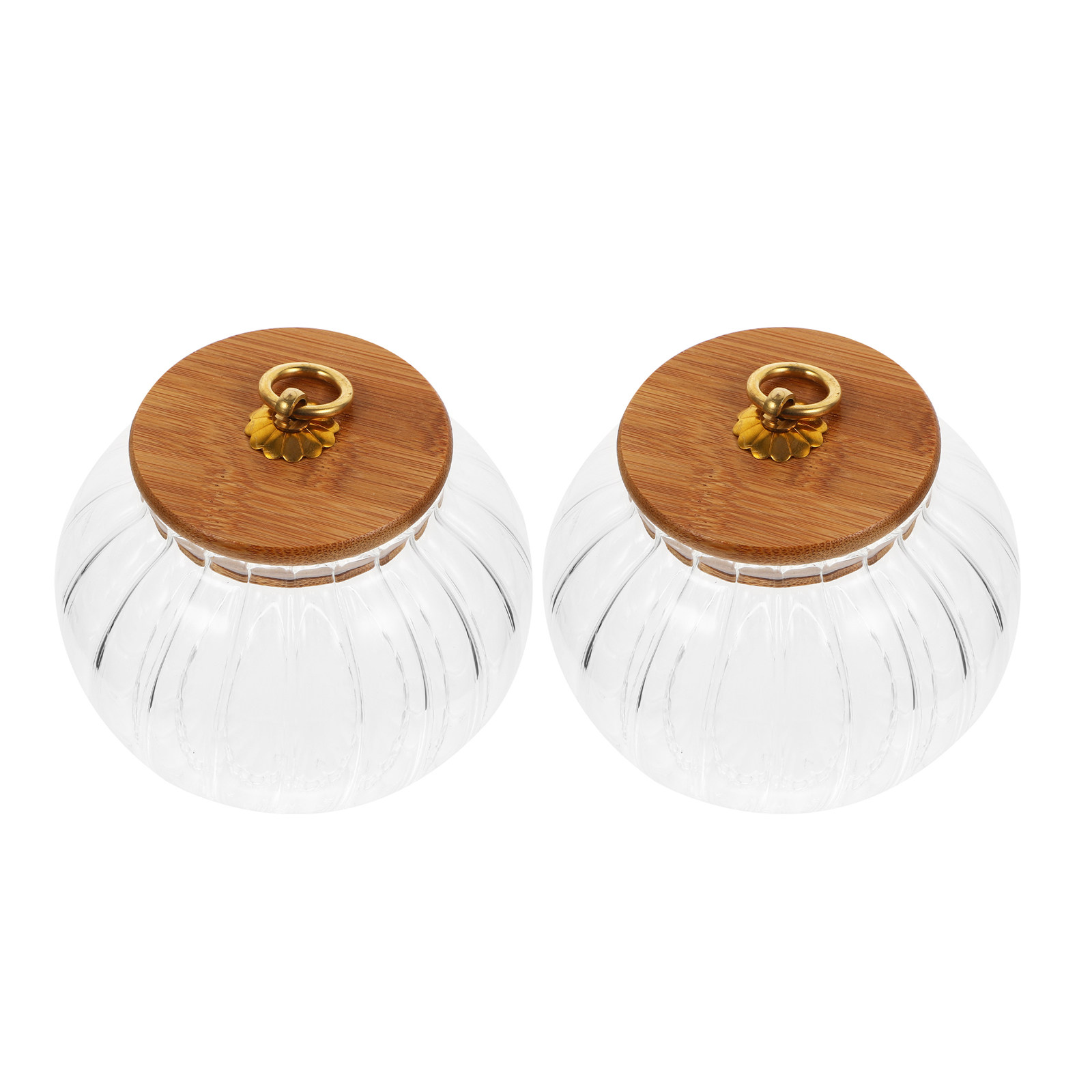 2 Stück Klare Kürbis-Glasbehäl – Kitchen Baking Pantry Bewertung und Preis