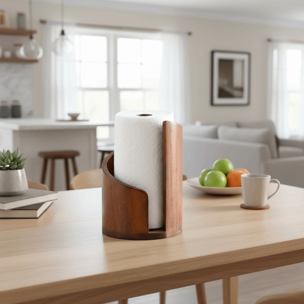 Holz-Küchenrollenhalter Freist – Kitchen Baking Paper Holder Bewertung und Preis