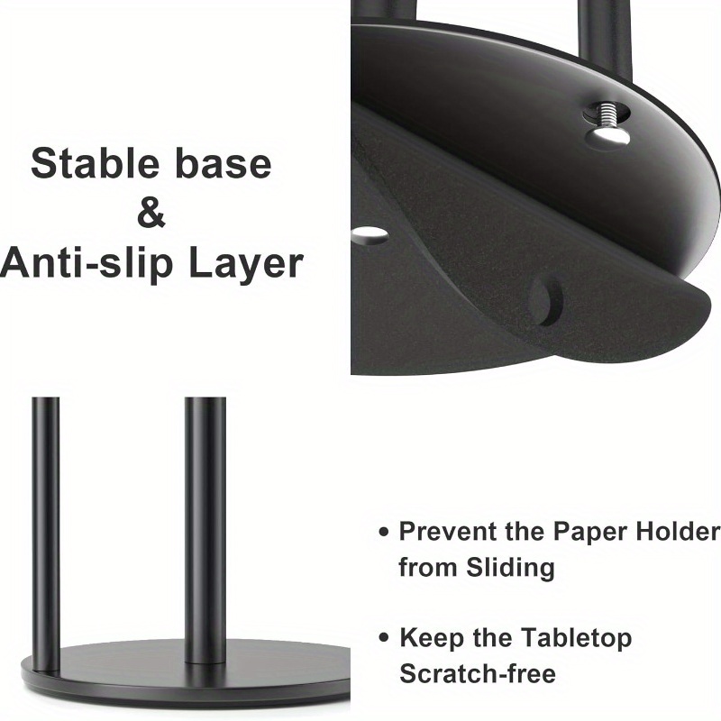 Papierhandtuchhalter Schwarz,  – Kitchen Baking Paper Holder Bewertung und Preis