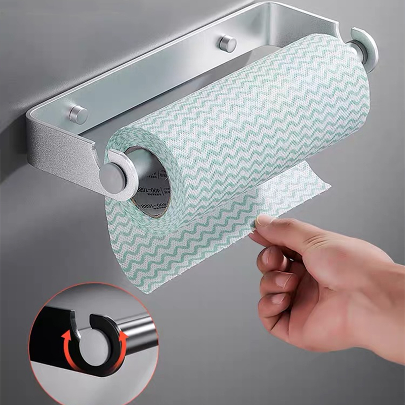 Schwarz-Silberner Aluminium-Fr – Kitchen Baking Paper Holder Bewertung und Preis