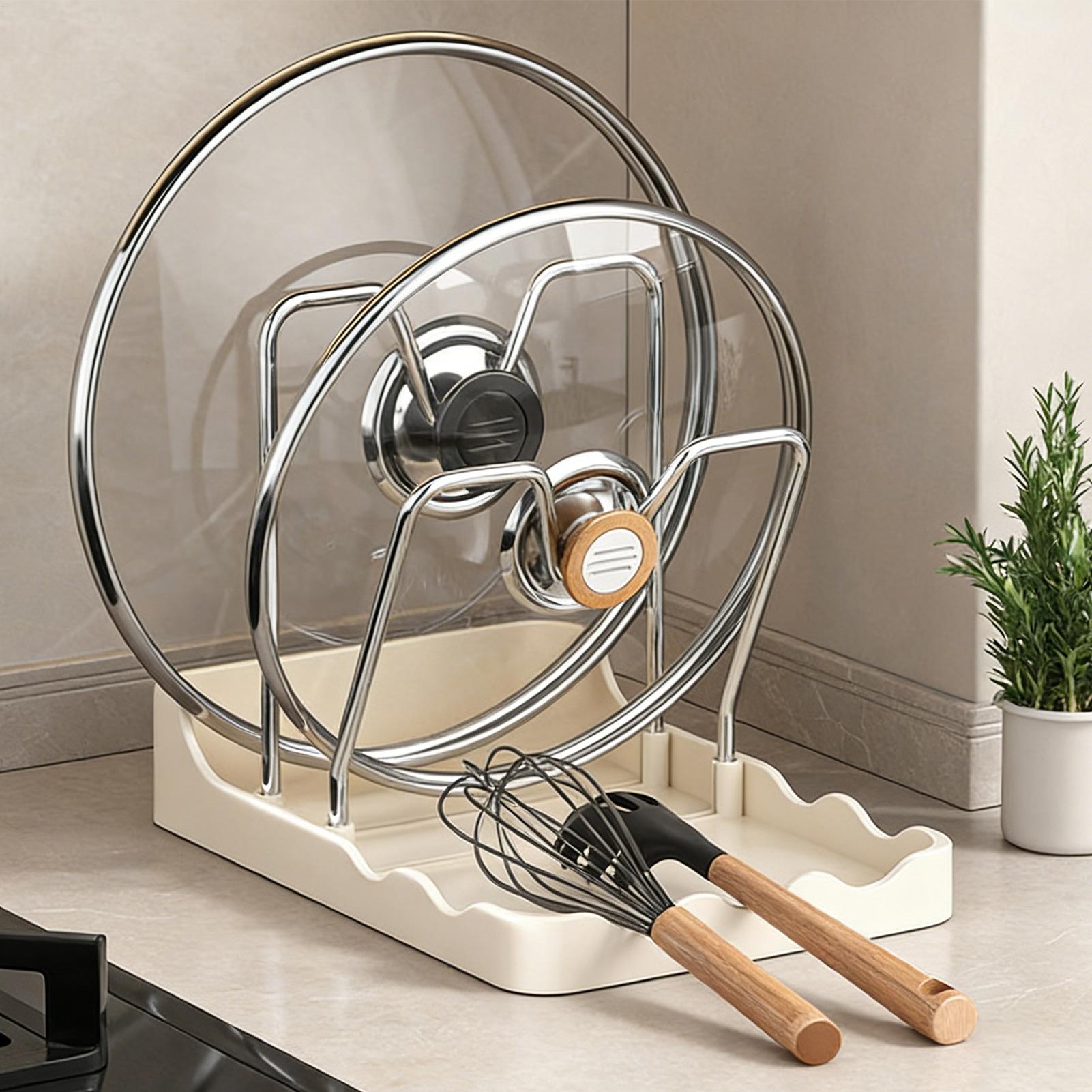 Topfdeckelhalter Vertikales Lö – Kitchen Baking Pantry Bewertung und Preis